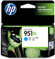 HP CN046AA NO.951XL 原廠高容量藍色墨水匣